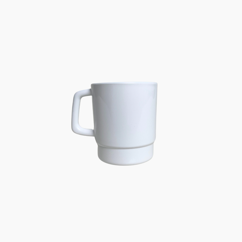 WTP "DRINK MONO" MUG | WHITE