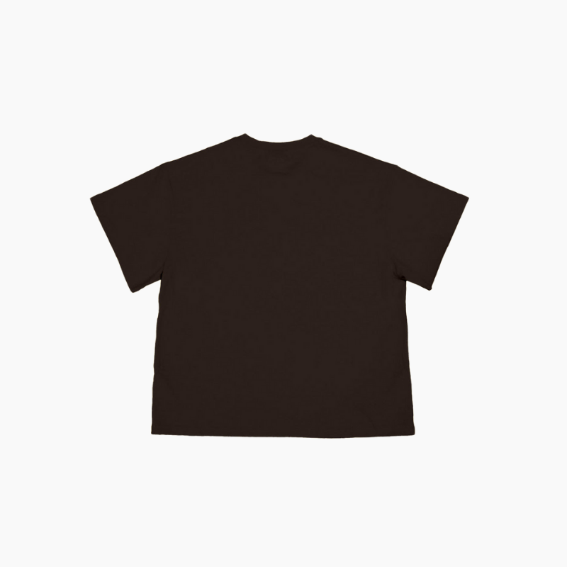 Smiley Cheers T-shirt | Brown