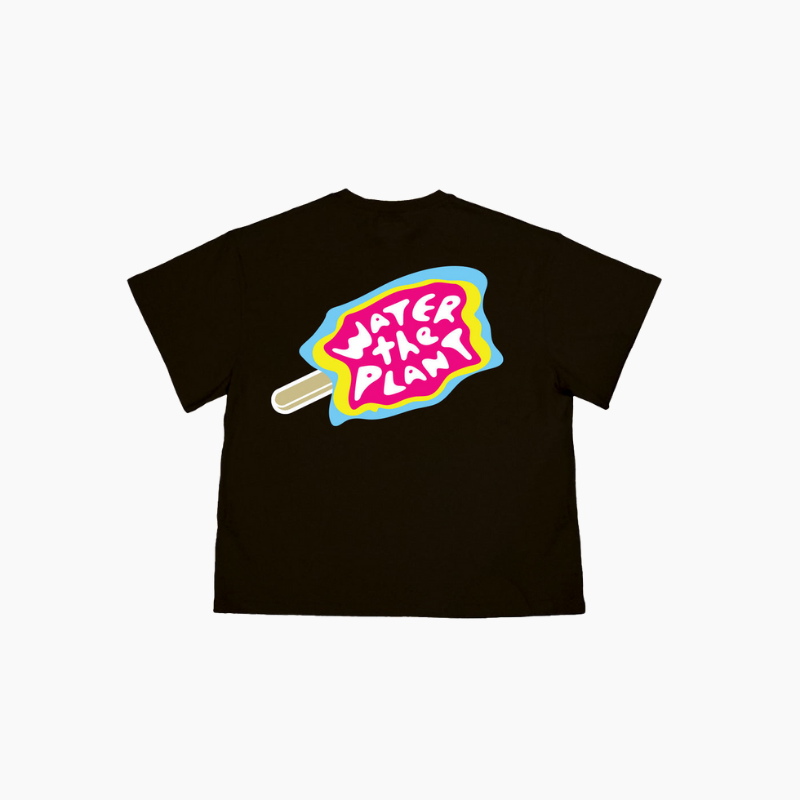 Smiley Popsicles T-Shirt | Black