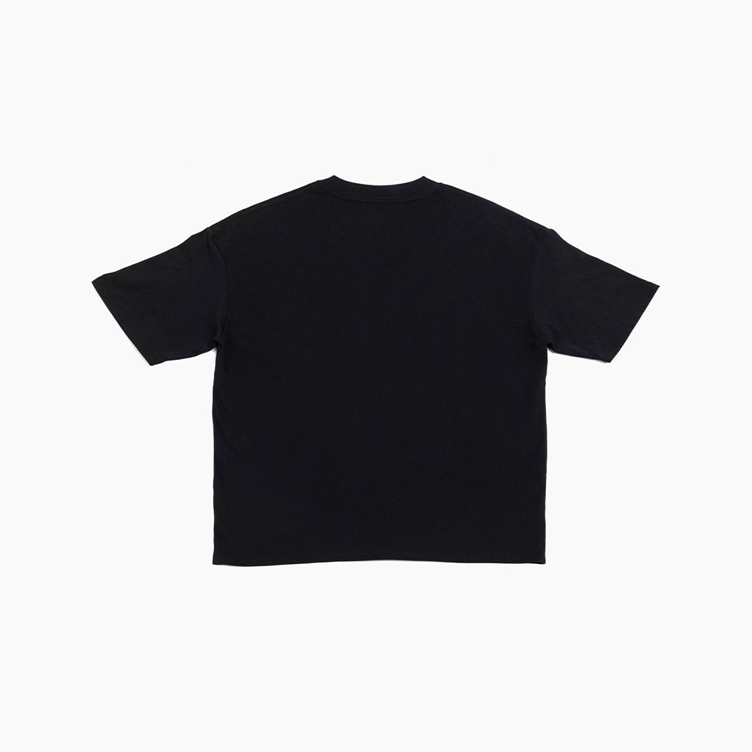 "CODE48 YW" Tee | Black