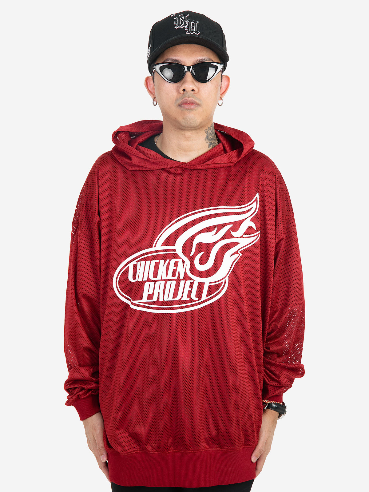 FIRE88 HOODIE | BURGUNDY