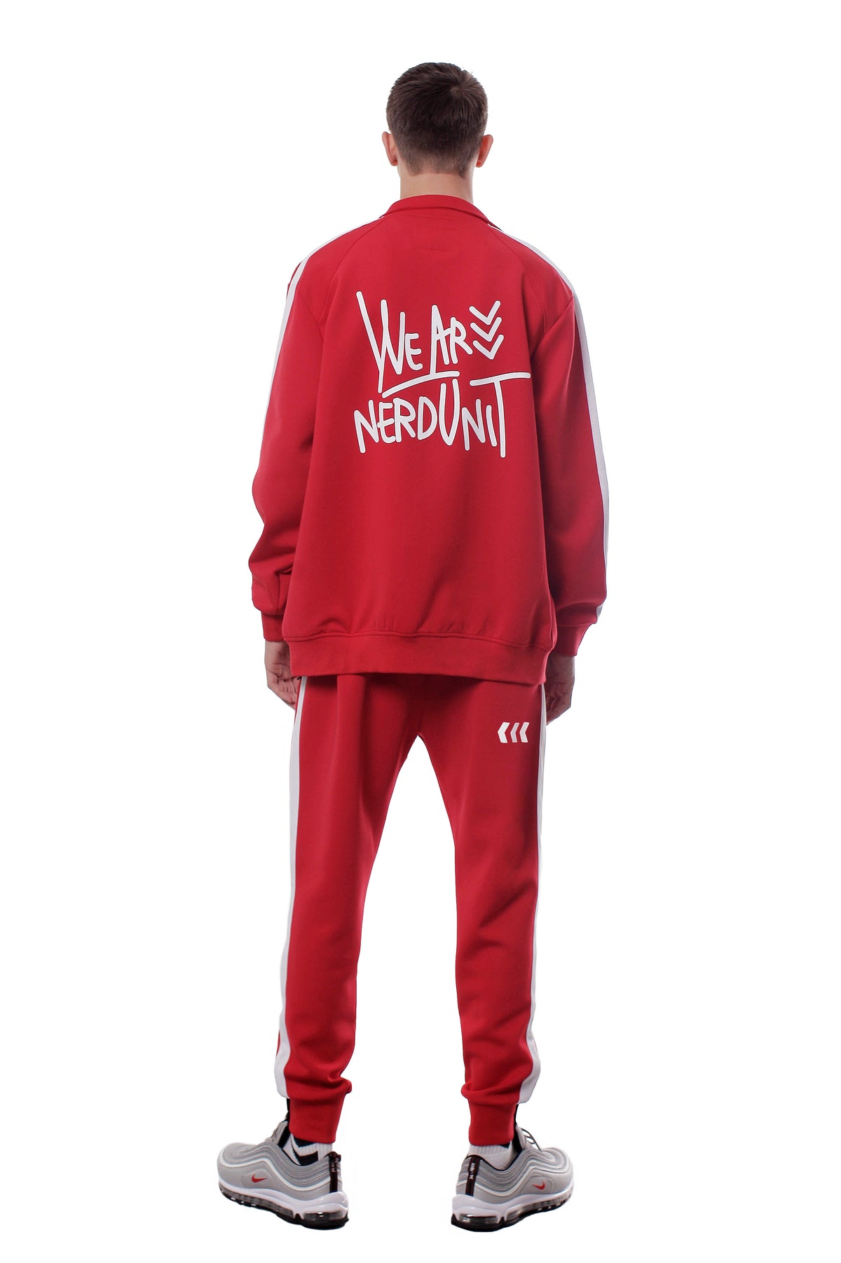 WE ARE NU TRACK JACKET | RED